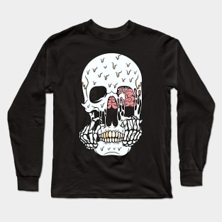 Broken skull Long Sleeve T-Shirt